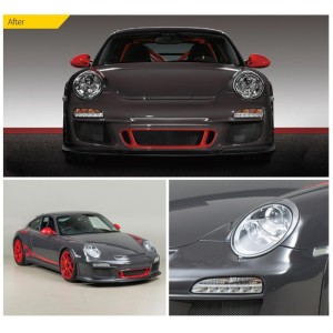 Porsche 911 Carrera 2005-2012 (997) GT3 Style Front Bumper Body Kit Facelift - Free Shipping - ToSaver.com