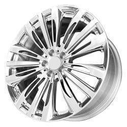 Aluminum Alloy Forged Wheels for BMW 3, 4, 5, 6, 7, 8 Series, X3, X4, X5, X6 - Silver Water Gloss, 19-20 inch