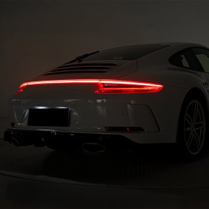 Porsche 911 Carrera 2017-2019 (991.2) OE Style Red/Smoked Dynamic Tail Lights Assembly - Free Shipping - ToSaver.com