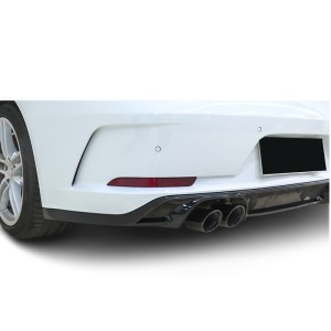 Porsche 911 Carrera 2016-2019 991.2 GT3 Style Rear Bumper Body Kit with Tail Lights + Center Light - Free Shipping - ToSaver.com
