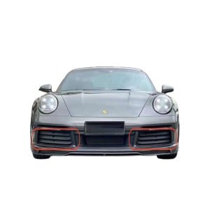 Porsche 911 2019-2024 (992) Dry Carbon Fiber Front Bumper Canards - Free Shipping - ToSaver.com