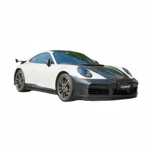 Porsche 911 2019-2024 (992) Topcar Stinger Style Dry Carbon Fiber Front and Rear Bumper Body Kit - Free Shipping - ToSaver.com