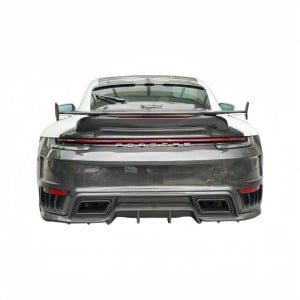 Porsche 911 2019-2024 (992) Topcar Stinger Style Full Dry Carbon Fiber Rear Wing - Free Shipping - ToSaver.com