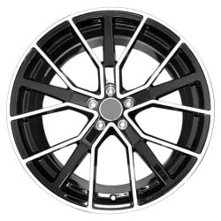 Forged Wheels for Audi A3 to A8 Sedans - 18" to 21" - Gloss Black Finish