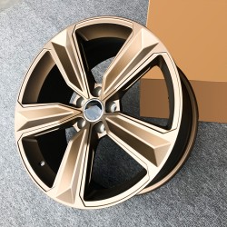 Premium Forged Wheels for Audi A3 to A8 | 18"-21" | Glossy Black & Matte Sand Copper | Precision Machined