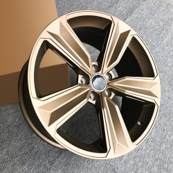 Premium Forged Wheels for Audi A3 to A8 | 18"-21" | Glossy Black & Matte Sand Copper | Precision Machined
