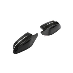 Dry Carbon Fiber Rearview Mirror Cover Cap for BMW 3 4 Series G80 M3 G82 G83 M4 2D 4D 2021-2022 Add-On Style (1 Set)