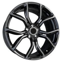 Premium Gloss Black Alloy Wheels for Land Rover Range Rover, Range Rover Sport, Discovery, Defender, and Evoque| 20-22 Inch