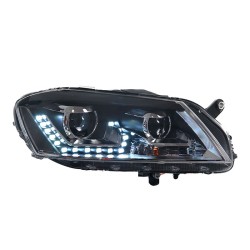 Front Xenon HID Headlight Assembly with Daytime Running Lights for Volkswagen Passat B7 2012-2015 (1 Pair)
