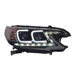 Pair of Xenon Headlights for 2012-2014 Honda CR-V, Including Daytime Running Lights, 6000K