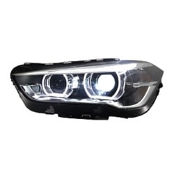 Pair of LED Headlights for 2016 BMW X1, Including Daytime Running Lights, 6000K