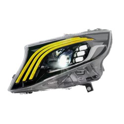 Pair of Upgraded V260 LED Headlights for 2014-2023 Mercedes-Benz Vito