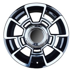 Aluminum Forged Wheels for Mercedes-Benz, BMW, Rolls-Royce | 17-21 Inch | Glossy Black Face