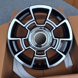 Aluminum Forged Wheels for Mercedes-Benz, BMW, Rolls-Royce | 17-21 Inch | Glossy Black Face