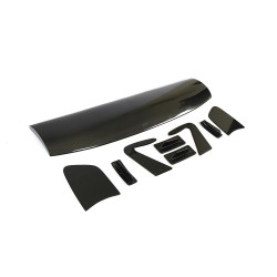 Carbon Fiber Big Barb Rear Trunk Spoiler GT Wing Boot Lip for Nissan GTR Ford Mustang Toyota GT86 Subaru BRZ All Sedan Coupe