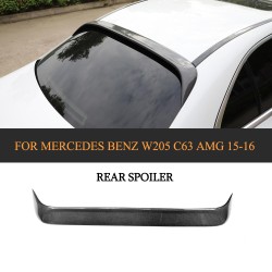 Carbon Fiber Rear Roof Spoiler for Mercedes Benz C63 AMG W205 2015-2016