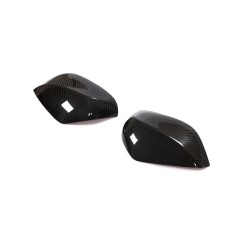 For Infiniti Q50 Q50S Q60 Q60S Q70 2014-2021 Dry Carbon Fiber Side Rear View Mirror Cover Caps Pair