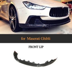Carbon Fiber Front Lip For Maserati Ghibli 2014-2016