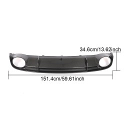 Dry Carbon Fiber RS7 Car Rear Diffuser for Audi RS7 C7 4G Hatchback 4-Door 2014-2016