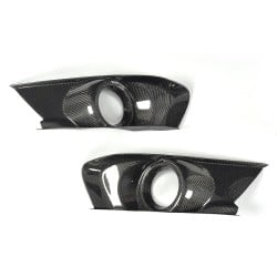 Carbon Fiber Front Fog Light Cover for Ford Mustang GT Coupe 2-Door 2015-2017
