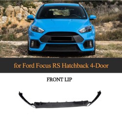 Carbon Fiber Front Lip Spoiler Body kit for Ford Focus RS Hatchback 2016-2018