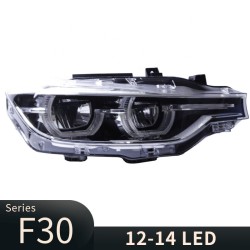 Upgrade Your BMW 3 Series F30 F35 (2012-2015) with Full LED Angel Eye Headlights | Plug-and-Play (1 Pair)