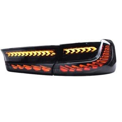 Upgrade to BMW 3 Series G20 G28 (2019-2023) Full LED Dynamic Tail Lights | Flowing Turn Signals | 1 Pair
