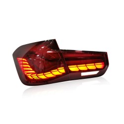 Dynamic Full LED Taillights for BMW 3 Series F30 (2014-2019) | Plug-and-Play | 1 Pair