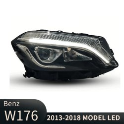Upgrade to AMG Style Full LED Headlights for Mercedes-Benz A-Class W176 (2013-2018) | Pair