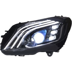 Upgrade to S-Class Maybach Style Full LED Headlights for Mercedes-Benz C-Class W205 (2015-2021) | Pair