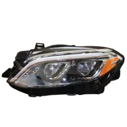 Upgrade to 15-18 GLE-Style Xenon Headlights with LED DRL for Mercedes ML W164 | 2012-2015 | Pair