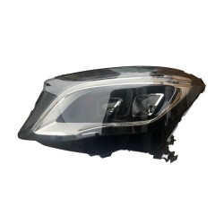 Upgrade to 2015-2019 Mercedes W156 GLA LED Headlights | Dual-Lens Full LED | Plug-and-Play | Pair