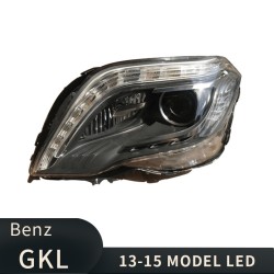 Upgrade to 2013-2015 Mercedes GLK LED Headlights | Plug-and-Play | Pair