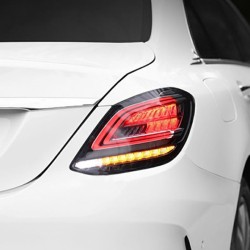 Replace with Full LED Taillights for 2015-2021 Mercedes C-Class W205 C180 C200 | Pair | Plug-and-Play
