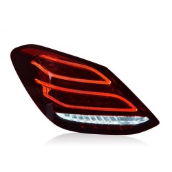 Upgrade to Full LED Taillights for 2015-2017 Mercedes C-Class W205 C180 C200 C300 | Pair | Plug-and-Play