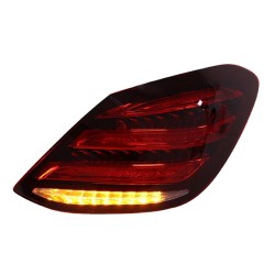 Upgrade to S-Class Maybach Style LED Taillights for 2015-2021 Mercedes C-Class W205 | Pair | Plug-and-Play