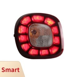 Upgrade to Full LED Tail Lights for 2015-2018 Mercedes Smart | Pair | Plug-and-Play