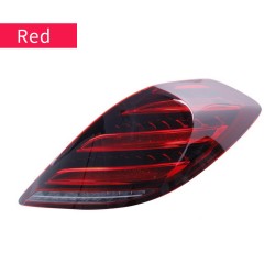 Upgrade to Full LED Tail Lights with Dynamic Flowing Turn Signals for 2013-2016 Mercedes S-Class W222 | Pair
