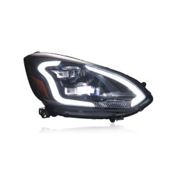 Upgrade to LED GT-Style Headlights with Lens, Sequential DRL, and Running Horse for 2021 Honda Fit Jazz | Pair | Plug-and-Play