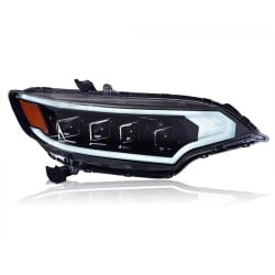 Upgrade to LED Headlights for 2014-2019 Honda Fit Jazz | Lens with Daytime Running Lights | Plug-and-Play | Pair