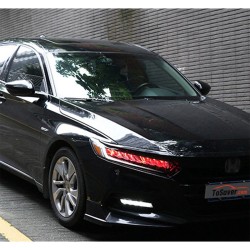 Upgrade to Full LED Headlights with Daytime Running Lights for 2017-2020 Accord | Plug-and-Play | Pair