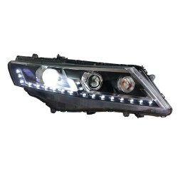 Upgrade to LED Xenon Dual Lens Headlights for 2011-2014 Honda CROSSTOUR | Plug-and-Play | Pair