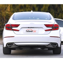 Upgrade to Dynamic LED Tail Lights for 2017-2020 Honda Accord | Plug-and-Play | Pair