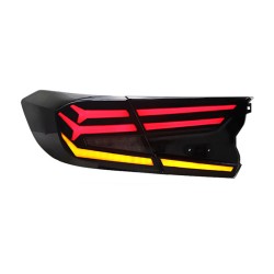 Upgrade to Dynamic LED Tail Lights for 2018-2021 Honda Accord | Plug-and-Play | Pair