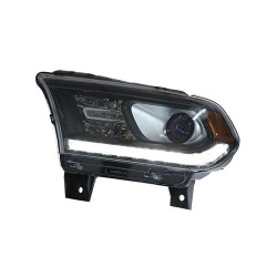Upgrade to LED Headlights with Daytime Running Lights for 2014-2019 Dodge Durango | Plug-and-Play | Pair
