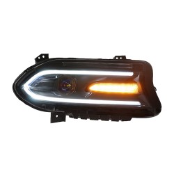 Upgrade to LED Xenon Headlights for Dodge Charger 2015-2020 | Plug-and-Play | Pair | Confirm Fitment
