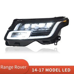 Upgrade to Full LED Headlights for Range Rover Vogue Executive 2014-2017 | Plug-and-Play | Pair | Confirm Fitment