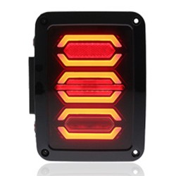Upgrade Your Jeep Wrangler Tail Lights to Dragon Edition LED | 2007-2017 Models | Plug-and-Play | Pair