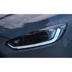 Upgrade Your Ford Focus Headlights to LED Dual-Lens with Daytime Running Lights | 2015-2018 Models | Plug-and-Play | Pair