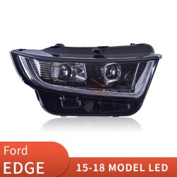 Upgrade Your Ford Edge Headlights to LED with Dynamic Xenon | 2015-2018 Models | Plug-and-Play | Pair